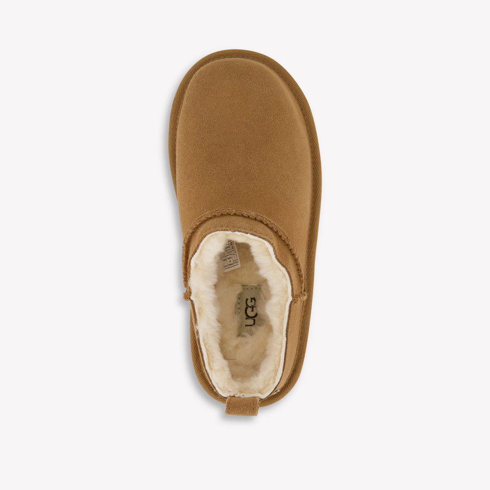 UGG Kinder Meisjes Sloffen In Camel