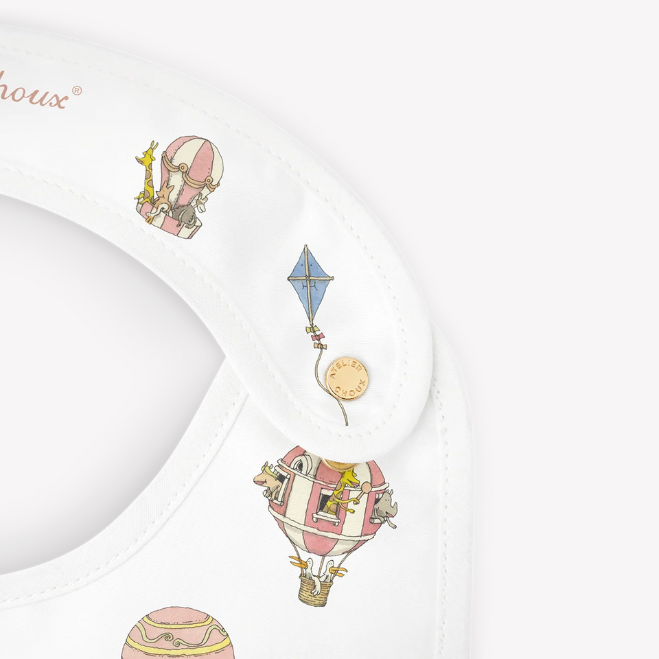 Atelier Choux Baby Slab Balloon In Wit