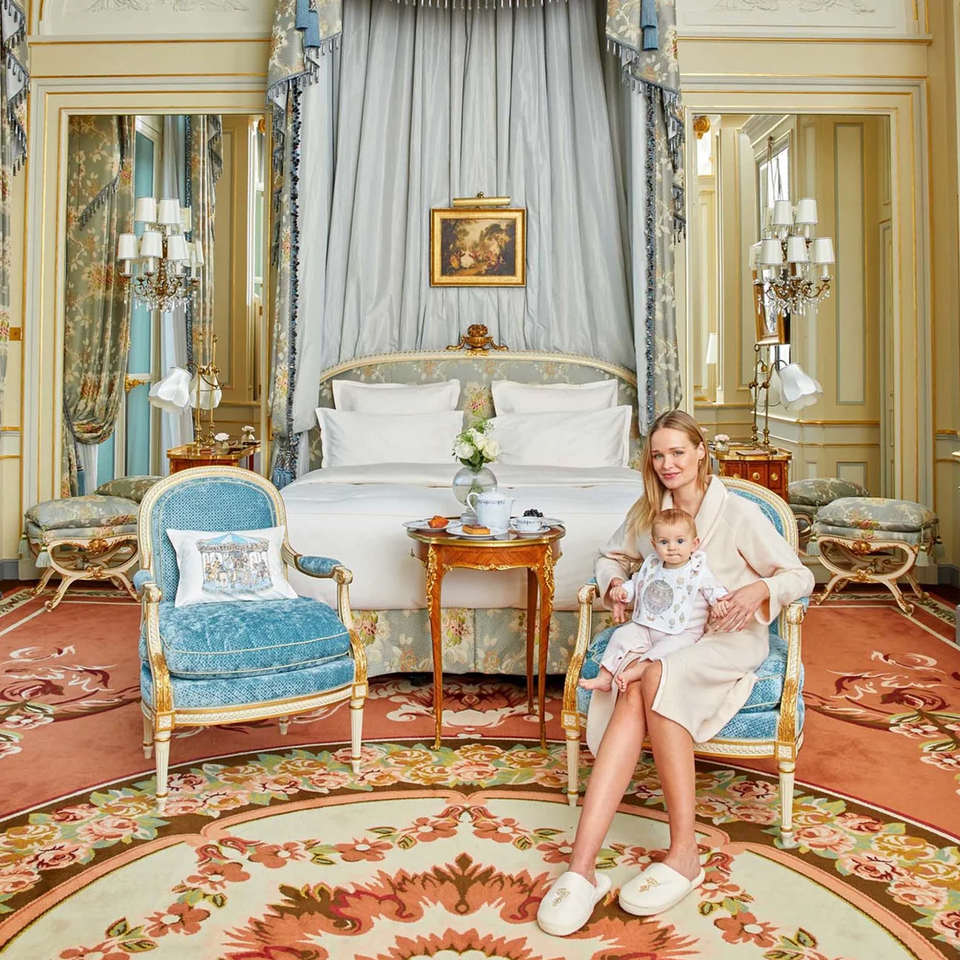 Atelier Choux Baby Slab Balloon In Wit