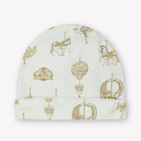 Atelier Choux Baby Unisex Muts In Wit