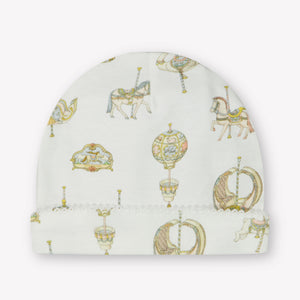 Atelier Choux Baby Unisex Muts In Wit