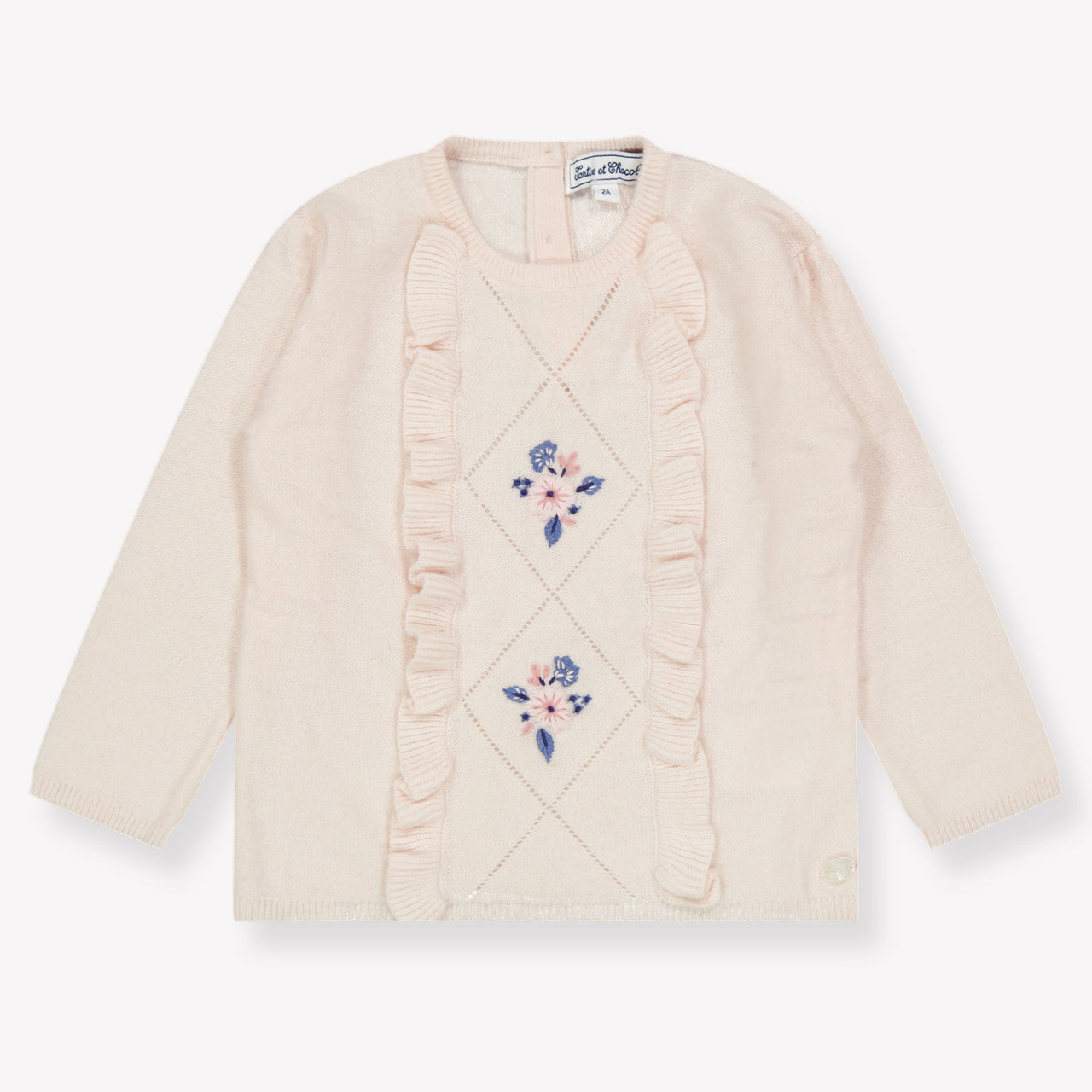 Tartine et Chocolat Baby Meisjes Trui In Licht Roze