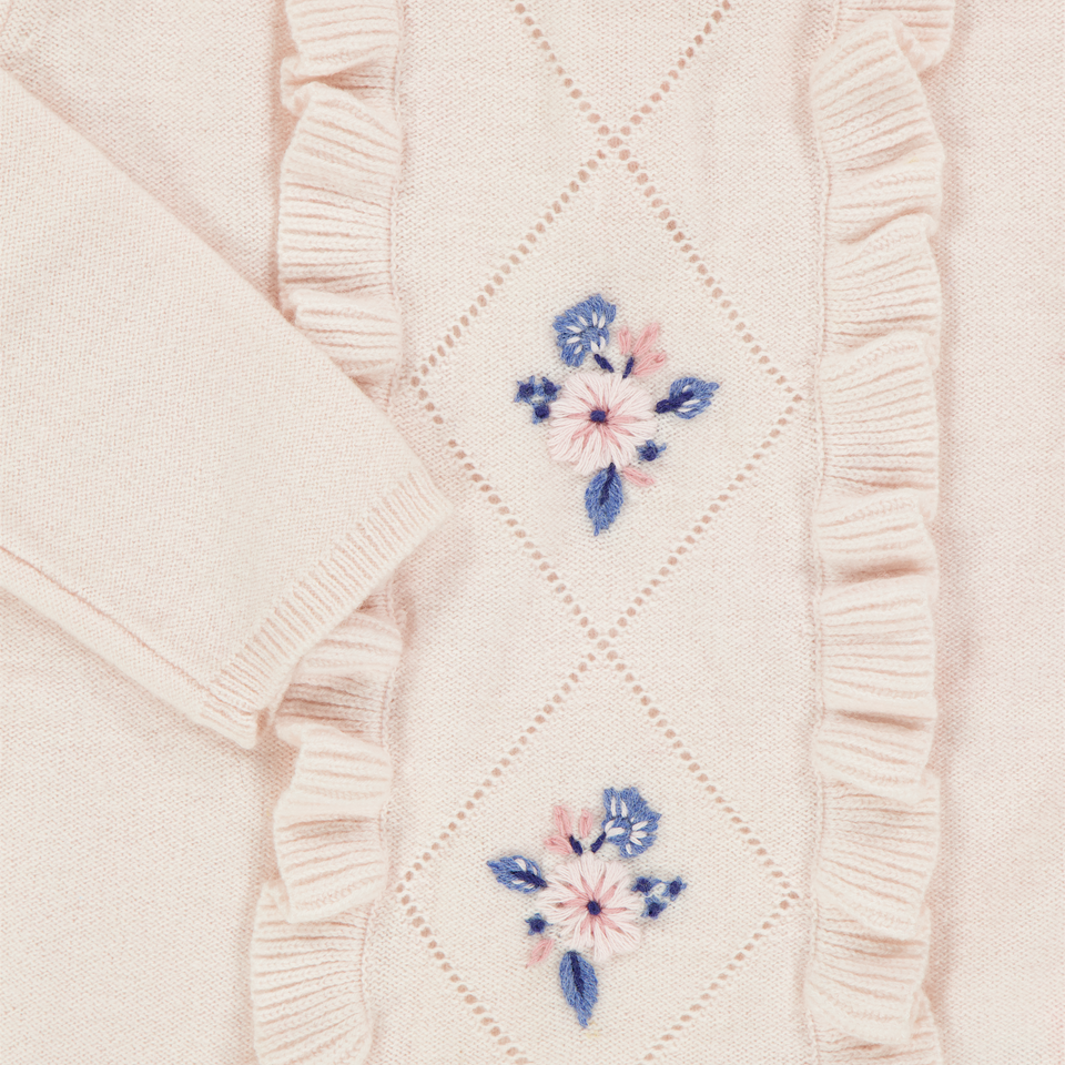 Tartine Et Chocolat Baby Meisjes Trui In Licht Roze