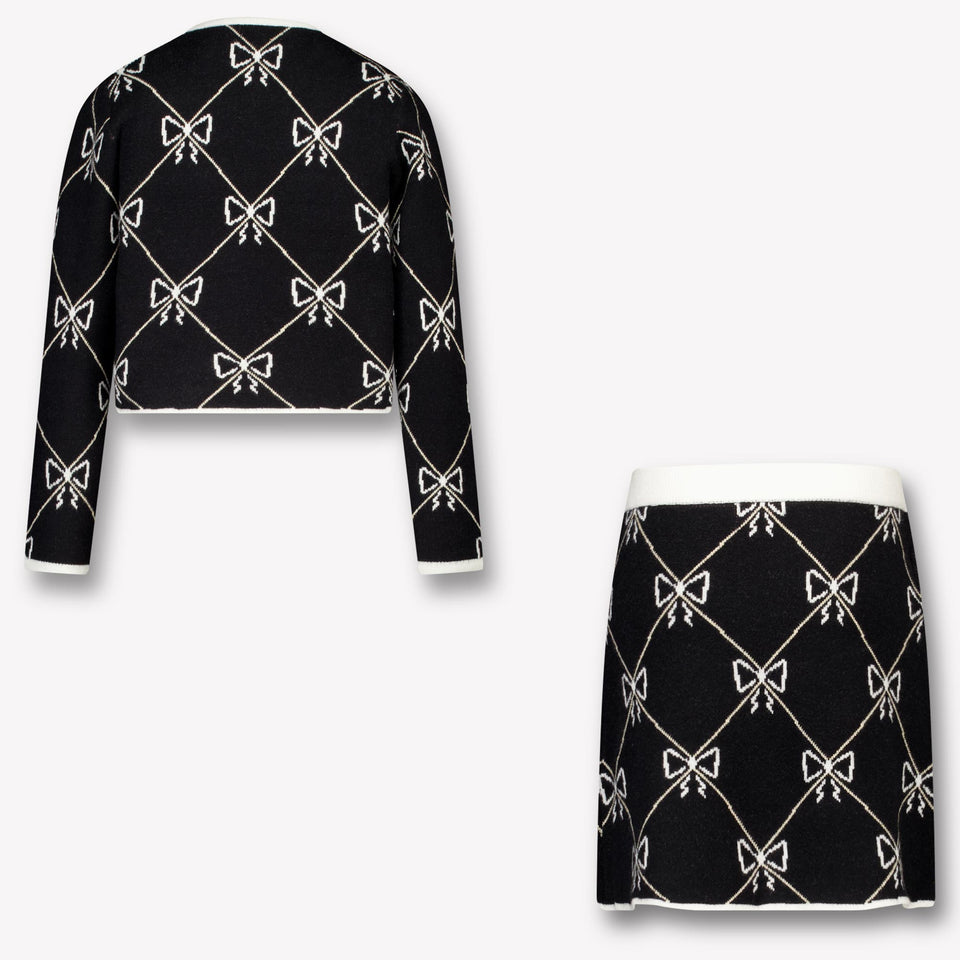 Abel & Lula Kinder Meisjes Setje In Zwart