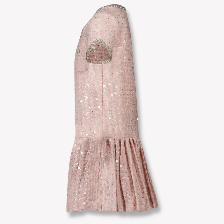 Prinsessefin Kinder Meisjes Jurk In Licht Roze