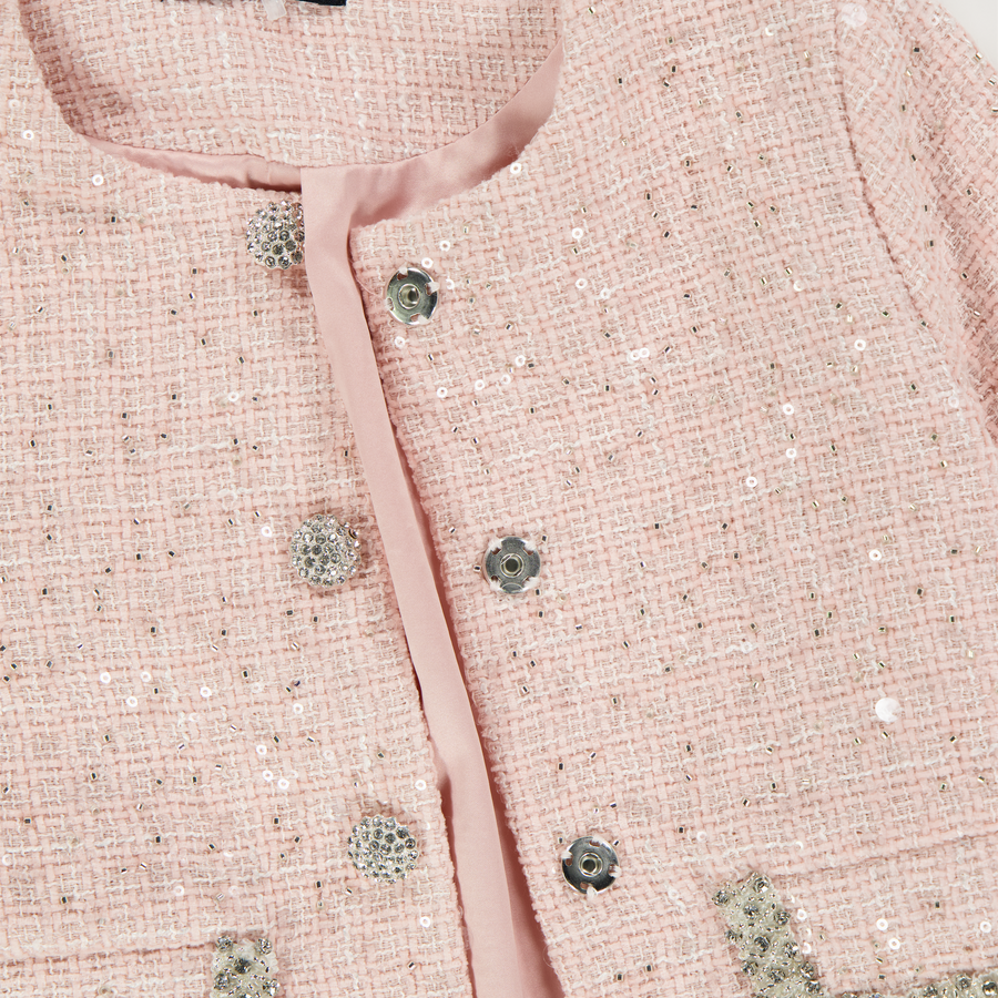 Prinsessefin Kinder Meisjes Colbert In Licht Roze