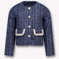 Prinsessefin Kinder Meisjes Colbert In Navy