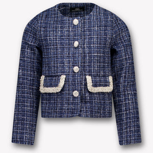 Prinsessefin Kinder Meisjes Colbert In Navy