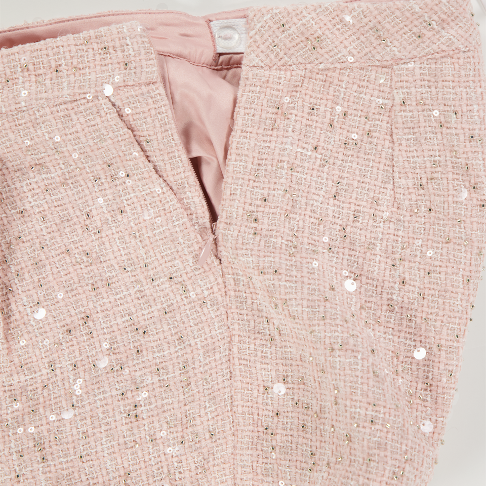 Prinsessefin Kinder Meisjes Shorts In Licht Roze