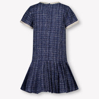 Prinsessefin Kinder Meisjes Jurk In Navy