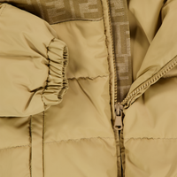Fendi Baby Unisex winterjas In Beige