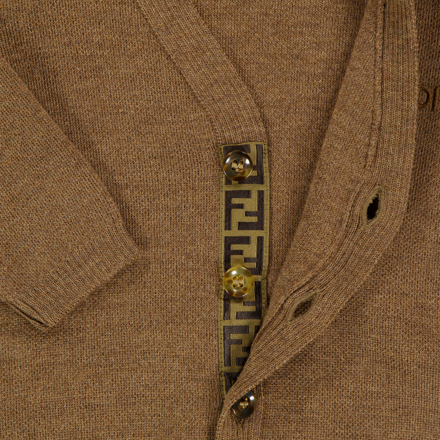 Fendi Baby Unisex Vest In Camel