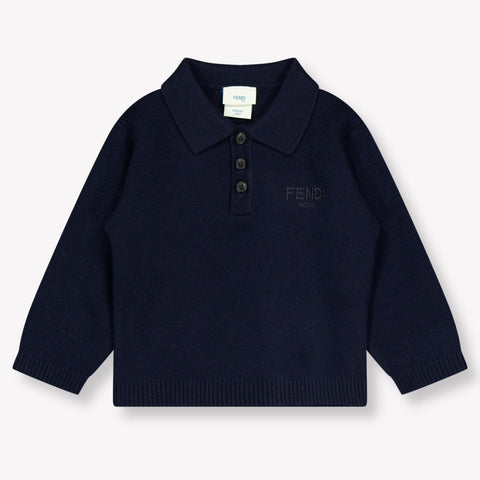 Fendi Baby Jongens Vest In Navy
