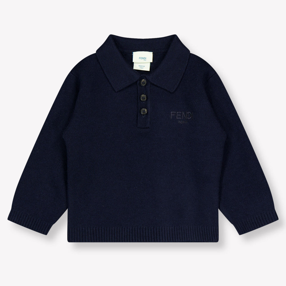 Fendi Baby Jongens Vest In Navy
