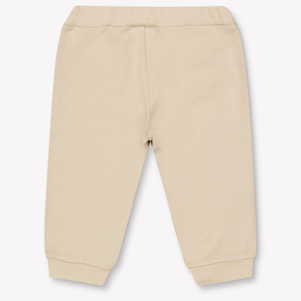Fendi Baby Unisex Broek In Licht Beige