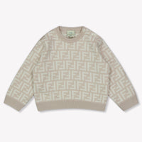 Fendi Baby Unisex Trui In Grijs