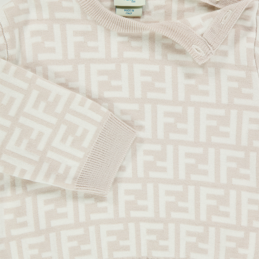 Fendi Baby Unisex Trui In Grijs