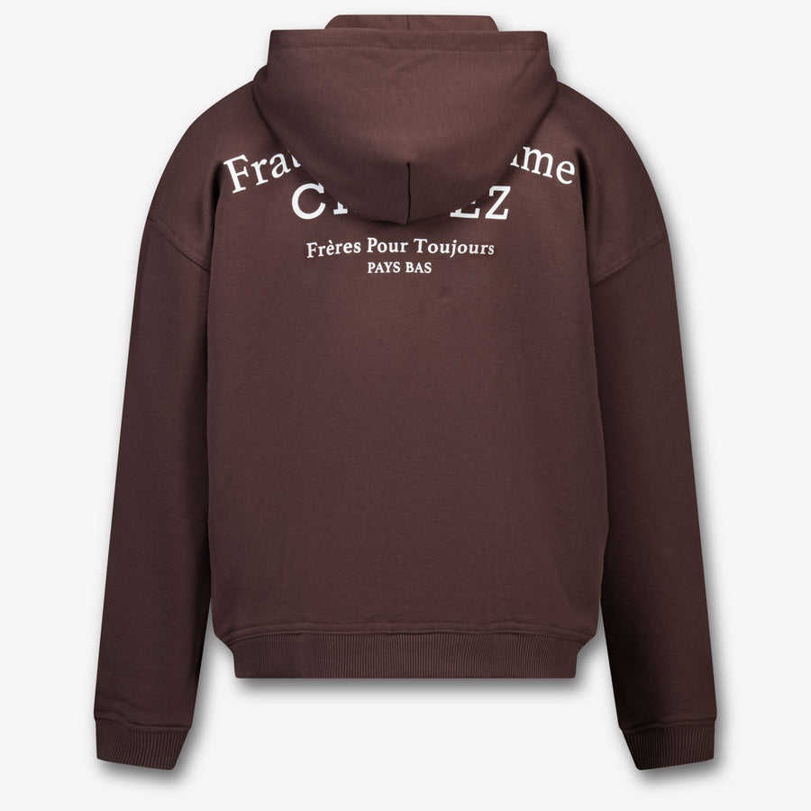 Croyez Kinder Jongens Vest In Bruin