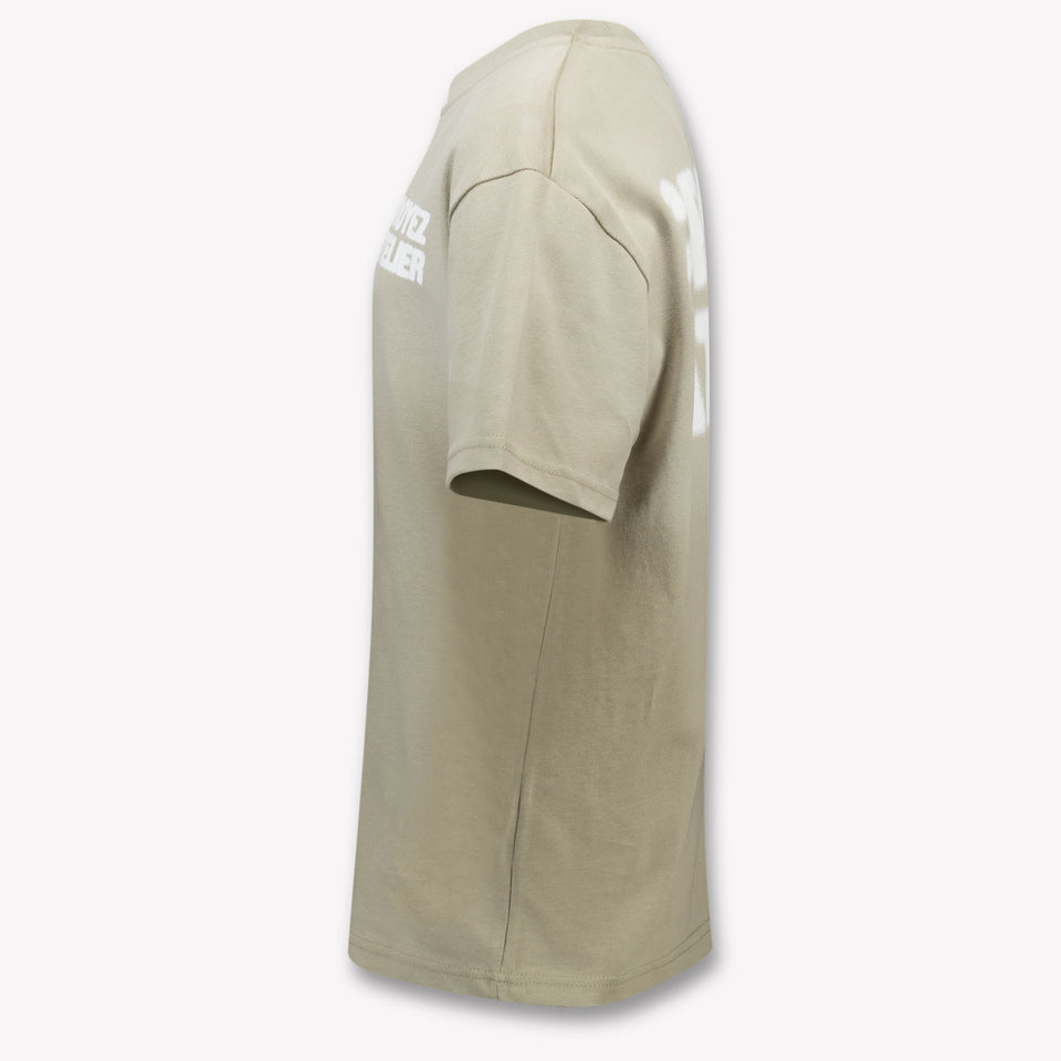Croyez Kinder Jongens T-Shirt In Olijf Groen