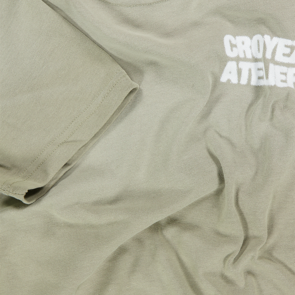 Croyez Kinder Jongens T-Shirt In Olijf Groen