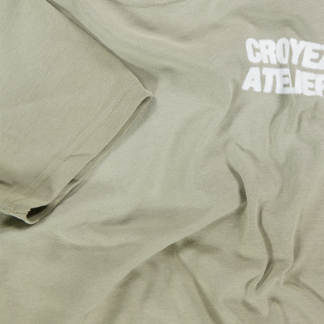 Croyez Kinder Jongens T-Shirt In Olijf Groen