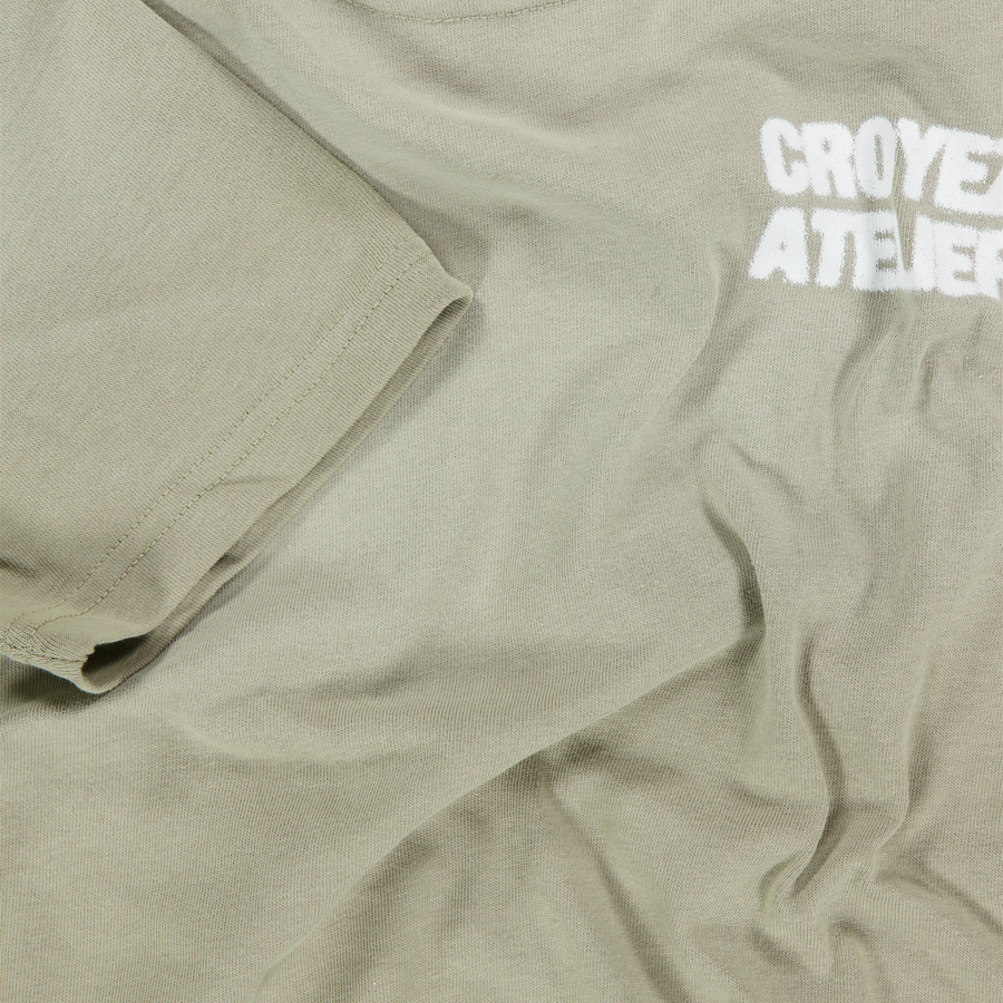 Croyez Kinder Jongens T-Shirt In Olijf Groen