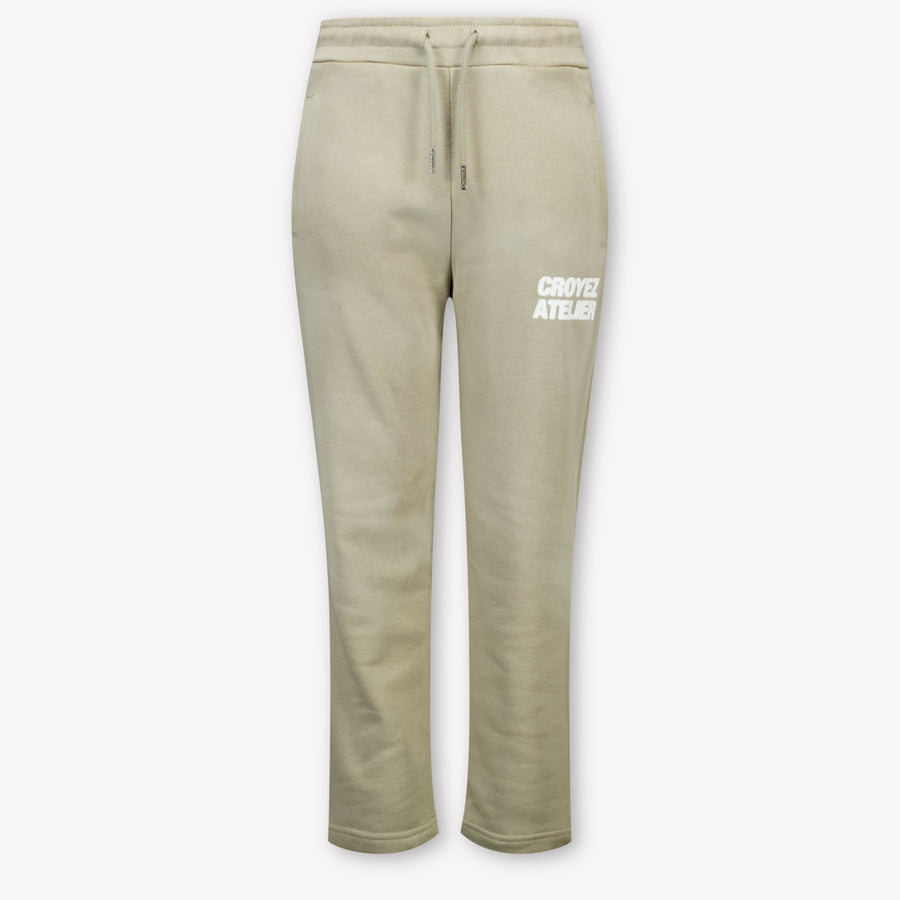 Croyez Kinder Jongens Broek In Olijf Groen