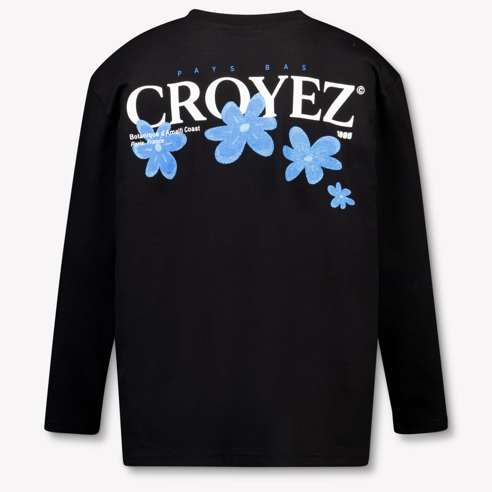 Croyez Kinder Jongens T-Shirt In Zwart