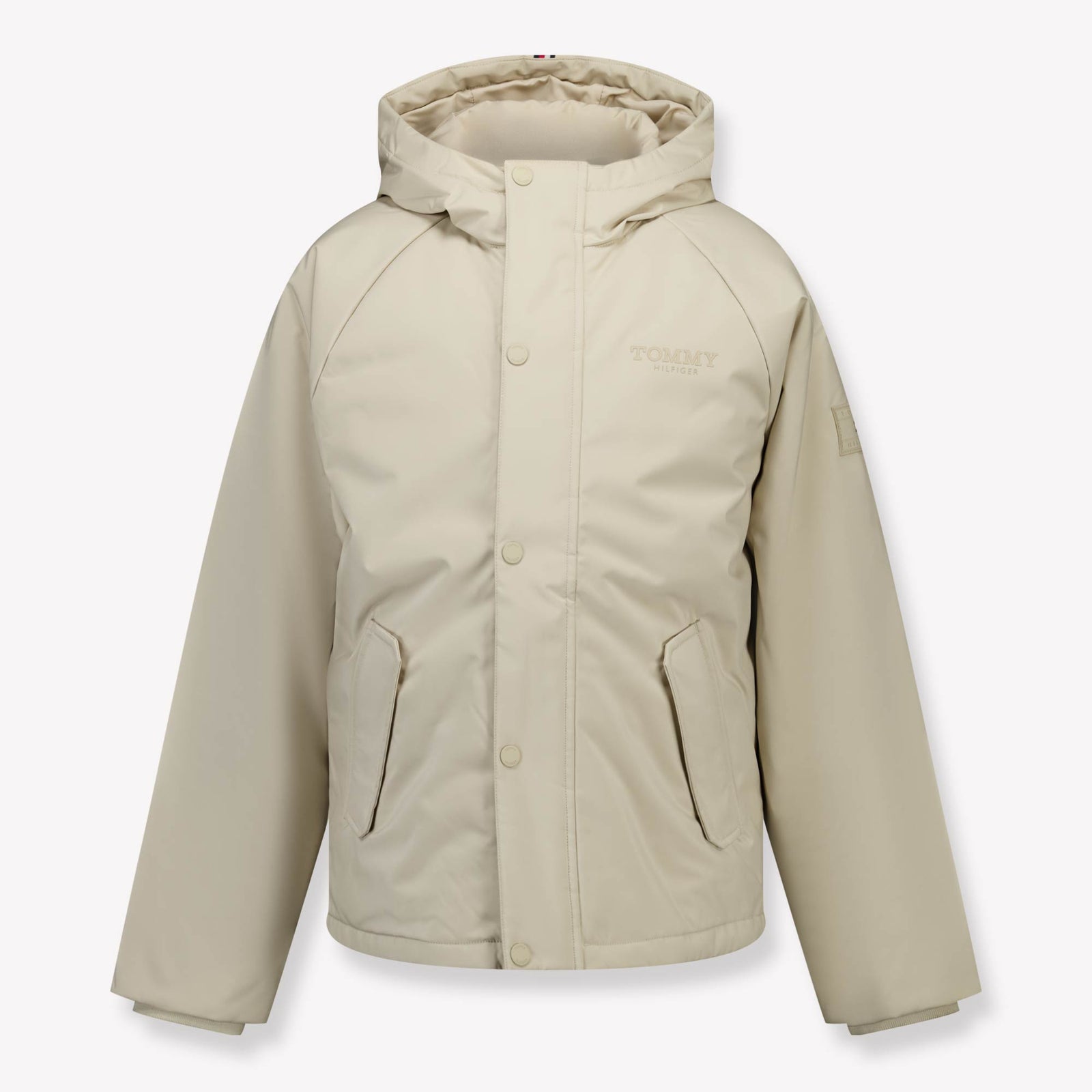 Tommy Hilfiger Kinder Jongens Tussenjas In Beige