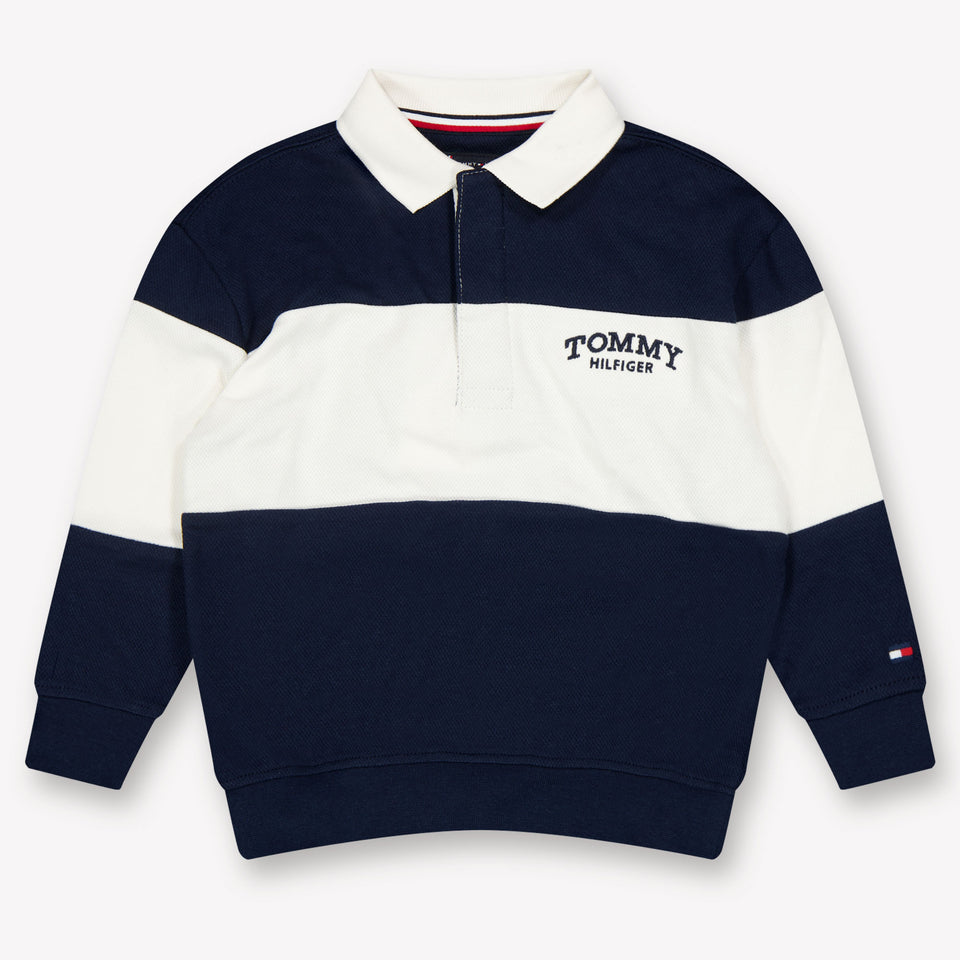 Tommy Hilfiger Baby Jongens Polo In Navy