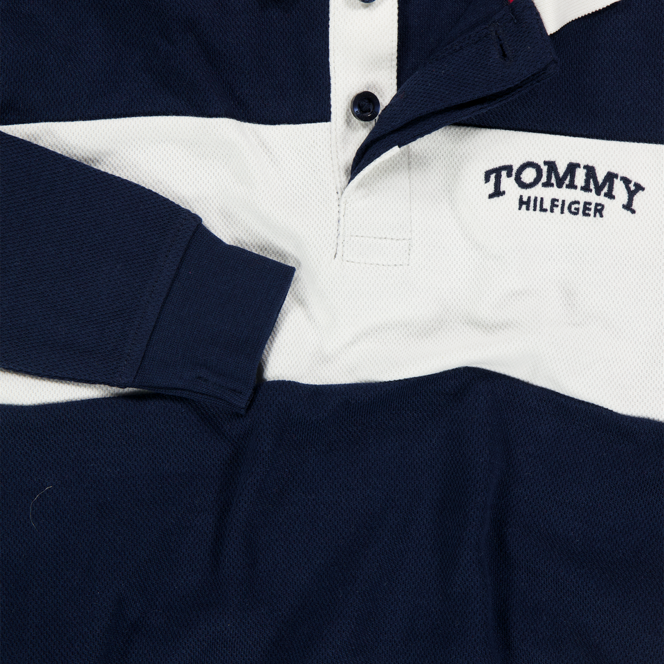 Tommy Hilfiger Baby Jongens Polo In Navy