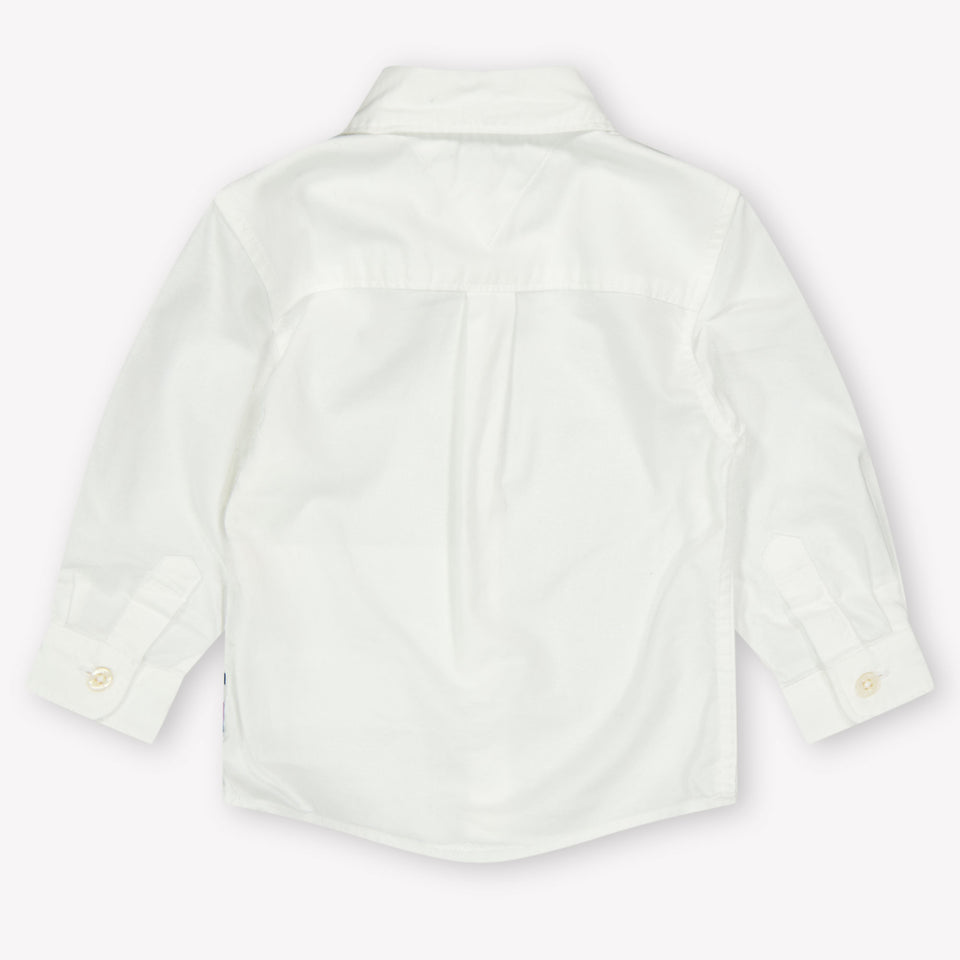 Tommy Hilfiger Baby Jongens Blouse In Wit