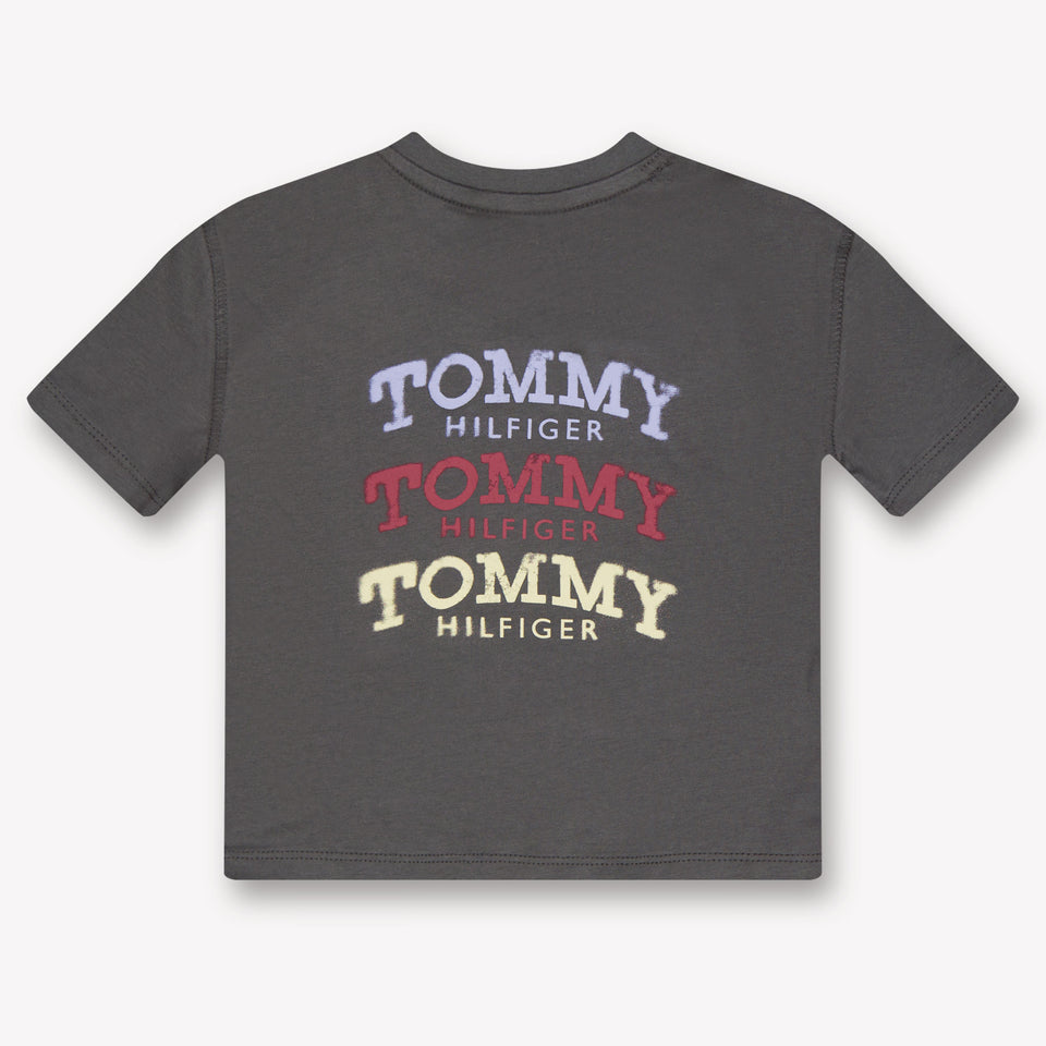 Tommy Hilfiger Baby Jongens T-Shirt In Zwart