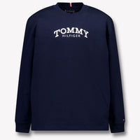 Tommy Hilfiger Kinder Jongens T-Shirt In Navy