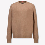 Tommy Hilfiger Kinder Jongens Trui In Camel
