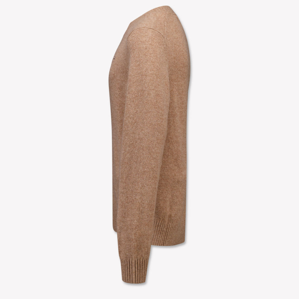 Tommy Hilfiger Kinder Jongens Trui In Camel