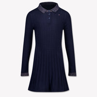 Tommy Hilfiger Kinder Meisjes Jurk In Navy