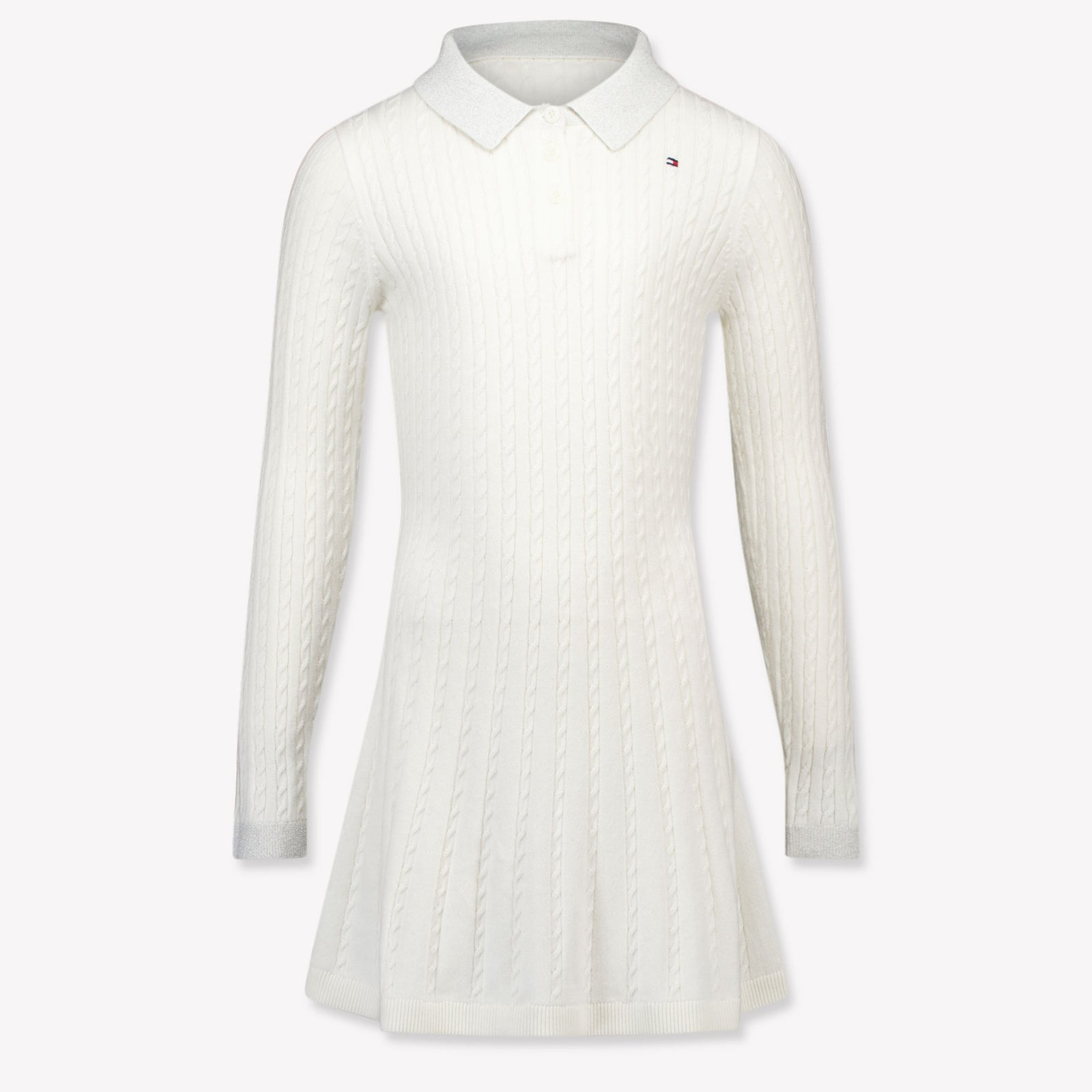 Tommy Hilfiger Kinder Meisjes Jurk In Off White