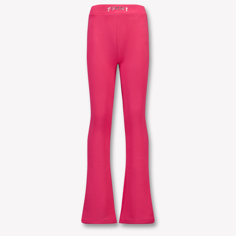 Tommy Hilfiger Kinder Meisjes Legging In Donker Roze