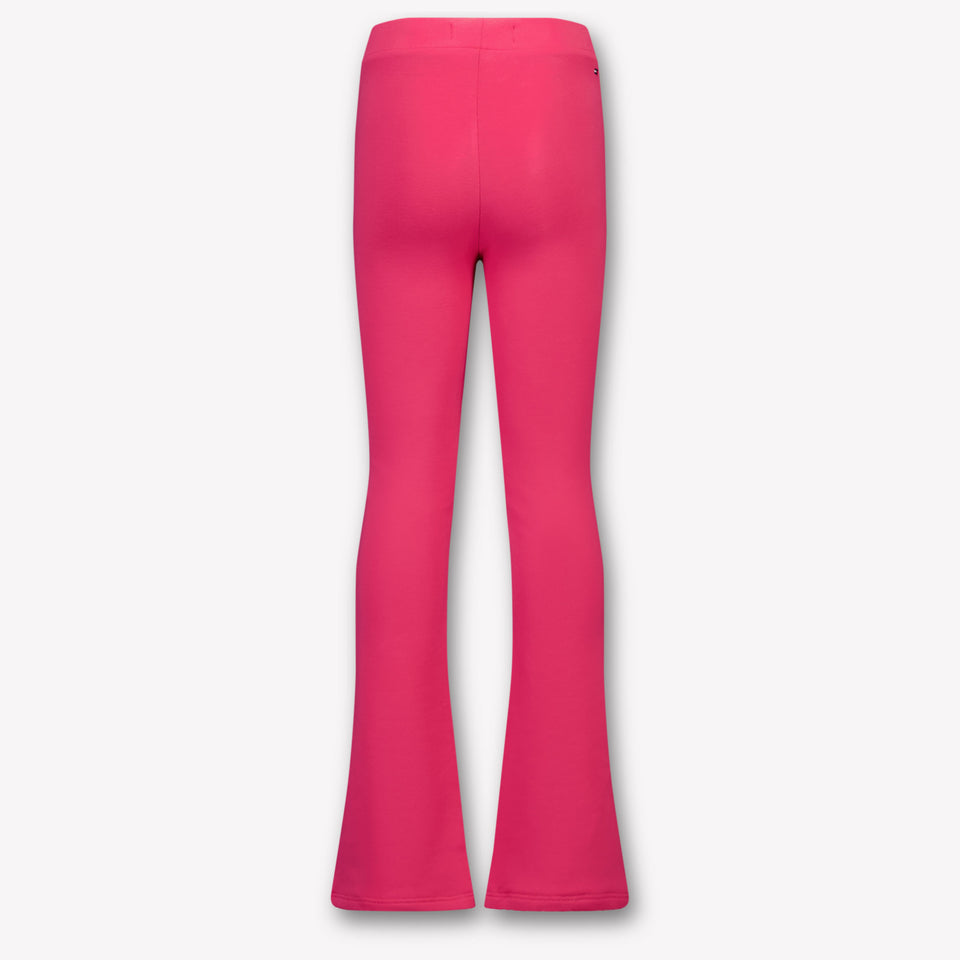 Tommy Hilfiger Kinder Meisjes Legging In Donker Roze