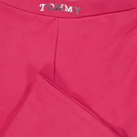 Tommy Hilfiger Kinder Meisjes Legging In Donker Roze