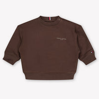 Tommy Hilfiger Baby Unisex Trui In Bruin