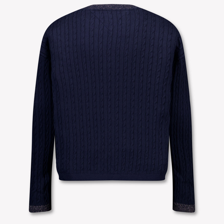 Tommy Hilfiger Kinder Meisjes Trui In Navy