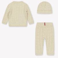 Tommy Hilfiger Baby Unisex Setje In Licht Beige