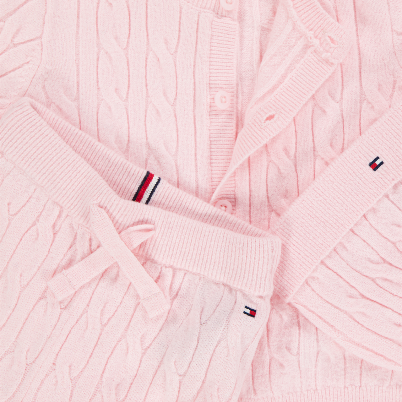 Tommy Hilfiger Baby Unisex Setje In Licht Roze
