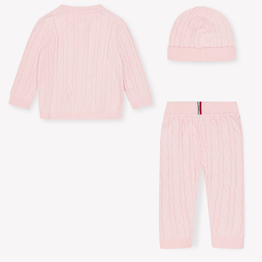 Tommy Hilfiger Baby Unisex Setje In Licht Roze