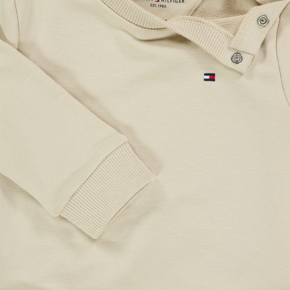 Tommy Hilfiger Baby Unisex Trui In Licht Beige