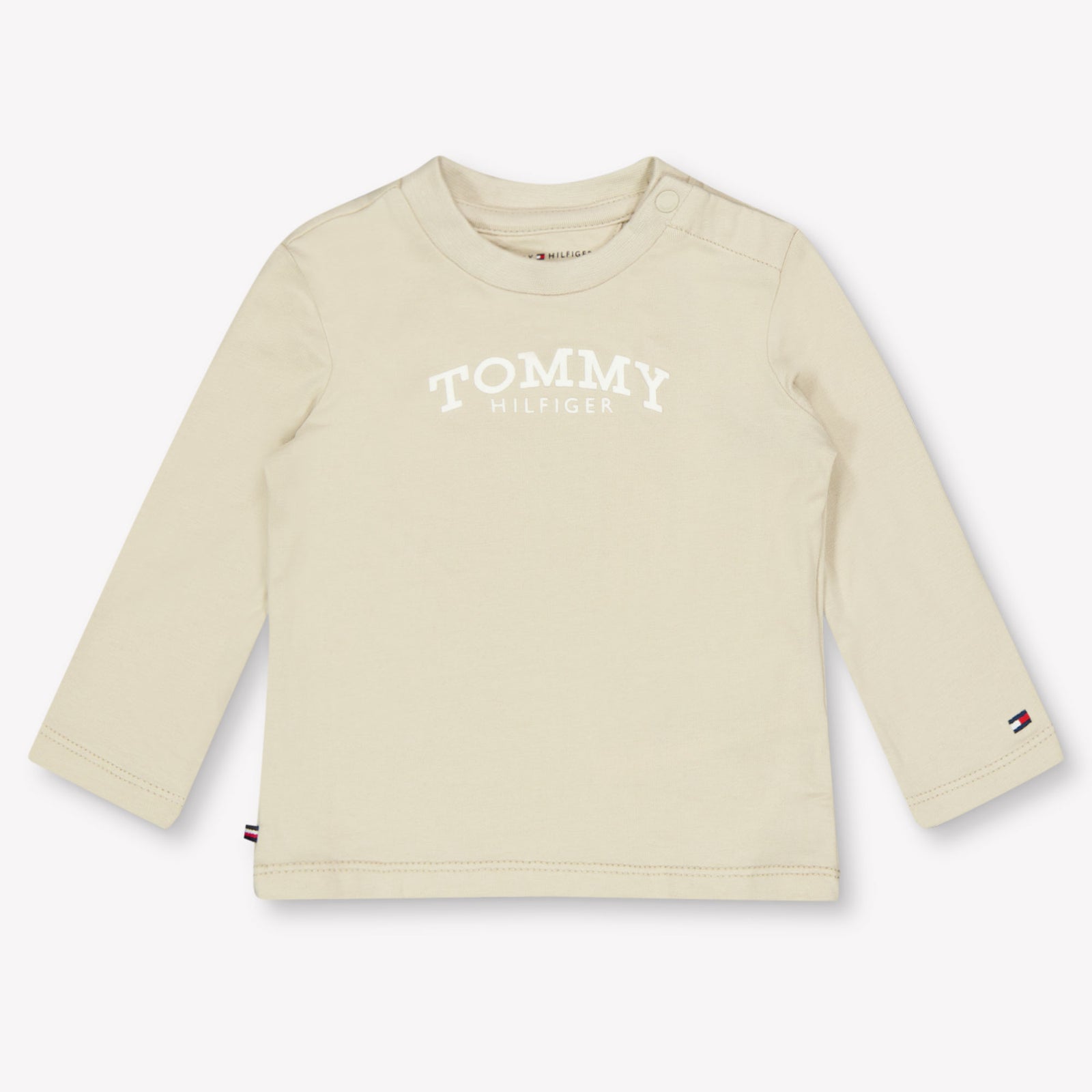Tommy Hilfiger Baby Unisex T-Shirt In Licht Beige