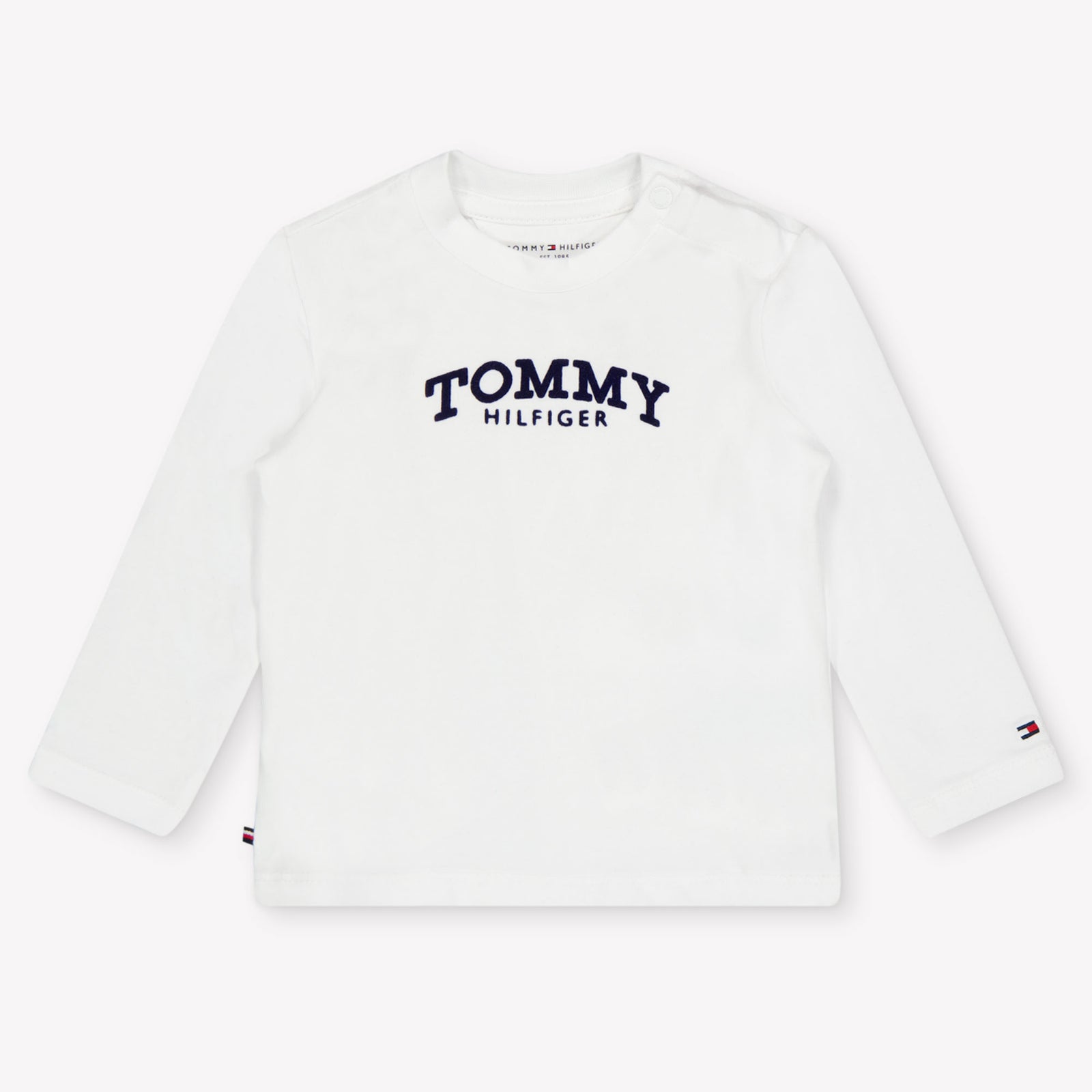 Tommy Hilfiger Baby Unisex T-Shirt In Wit
