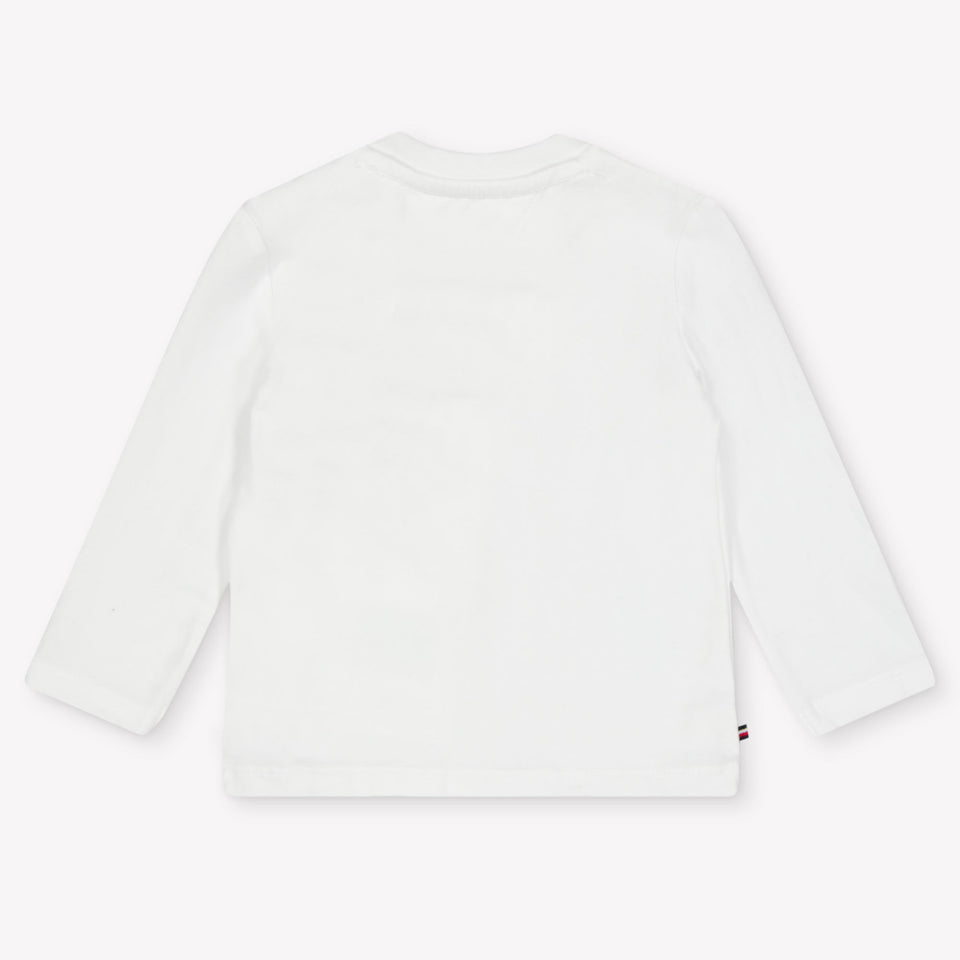 Tommy Hilfiger Baby Unisex T-Shirt In Wit
